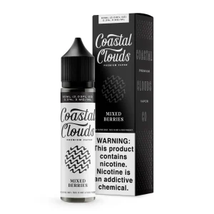 Coastal Clouds Mixed Berries 60ml Vape Juice - 0MG