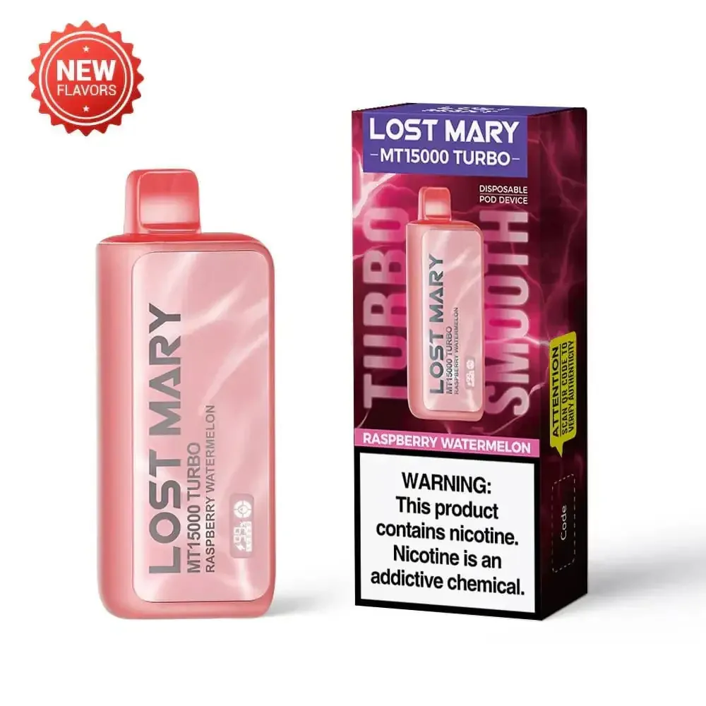 Raspberry Watermelon - Lost Mary MT15000 Turbo Disposable Vape