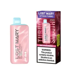 Red Strawberry - Lost Mary MT15000 Turbo Disposable Vape