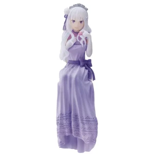 Sega Re:Zero Emilia Dress Up Party Choconose Figure Lost In Memories Premium