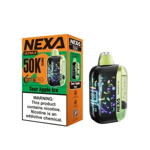 Sour Apple Ice - NEXA Ultra II 50K Disposable Vape