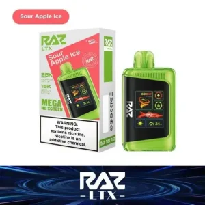 Sour Apple Ice - RAZ LTX DC25000 Disposable Vape