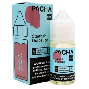 Starfruit Grape Ice - 25mg - Pacha Syn Salt - 30mL