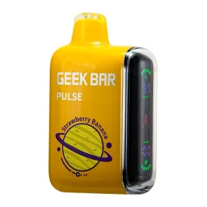 Strawberry Banana Geek Bar Pulse - Vapeoutletus Online Vape Store