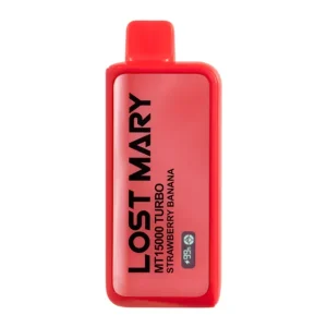 Strawberry Banana Lost Mary MT15000 Turbo​​ Disposable | 16mL