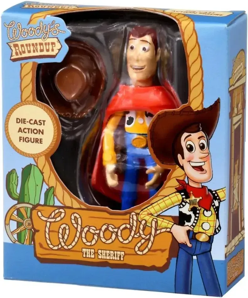 Takara Tomy Toy Story 5 Woody Diecast Collectible Figure