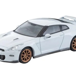 Tomytec 1/64 Tomica GT-R Premium T-Spec 2024 White Model Limited Vintage