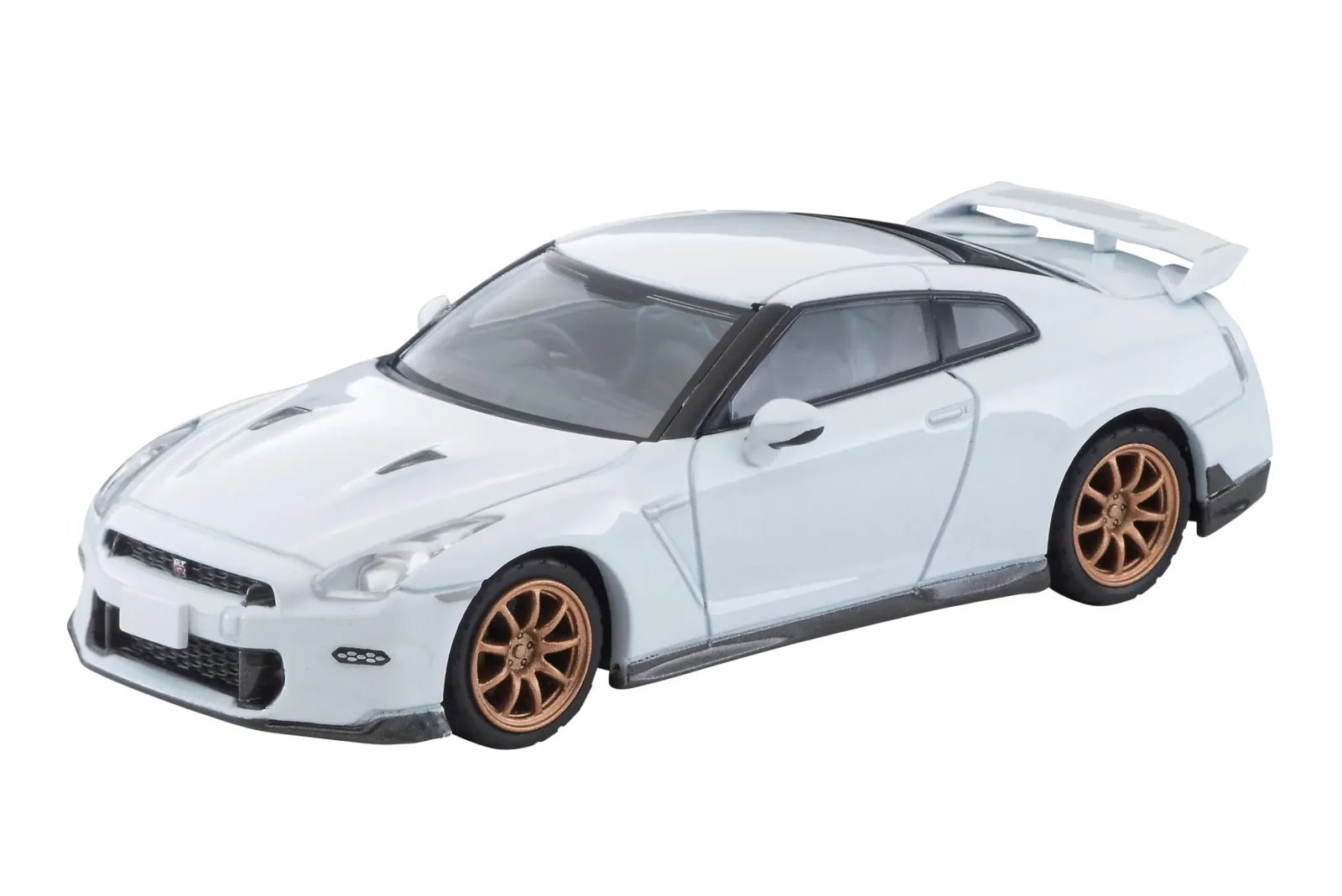 Tomytec 1/64 Tomica GT-R Premium T-Spec 2024 White Model Limited Vintage