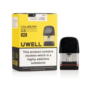 Uwell- Caliburn G3 Pod – 0.2 ohm – 4pk.