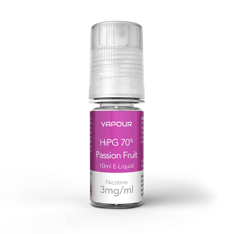 Vapour Passion Fruit High PG E Liquid 10ml
