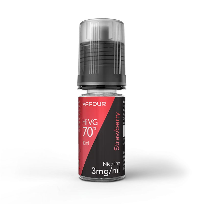 Vapour Strawberry High VG E Liquid 10ml