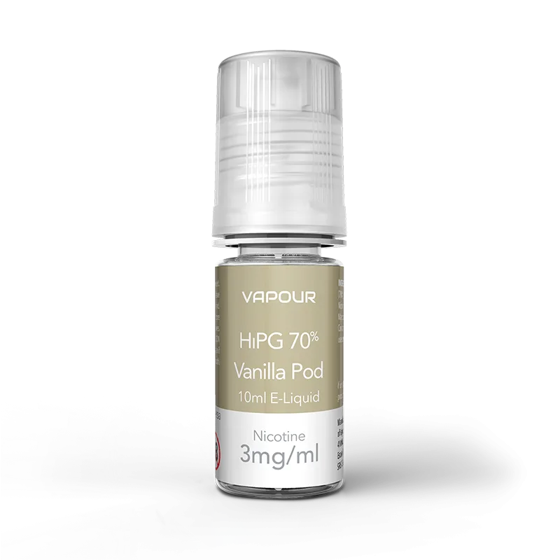 Vapour Vanilla Pod High PG E Liquid 10ml