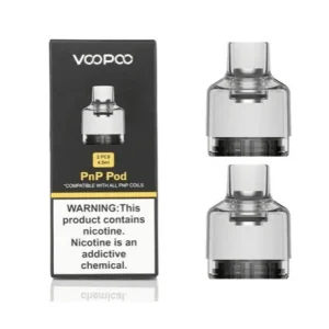 VOOPOO PnP Replacement Pods Empty – Pod 4.5ML (2Pcs)