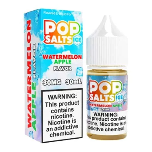 Watermelon Apple Ice by Pop Salts E-Liquid 30ML