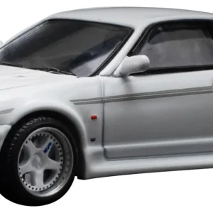 Works 1/64 Nissan GT-R R33 Nismo 400R White Diecast Model Car