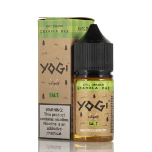 Yogi Salts Apple Cinnamon Granola Bar E-juice 30ml - Eleaf Official Store