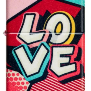 Zippo Lighter - Comic Love